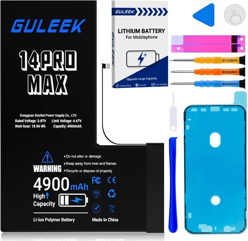 Guleek batteria iphone - 14, pro